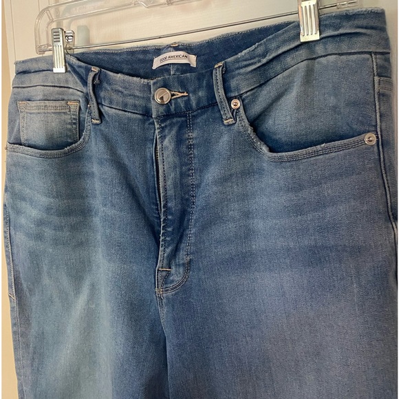 GOOD AMERICAN FLARE JEANS SIZE 16 - Picture 2 of 8